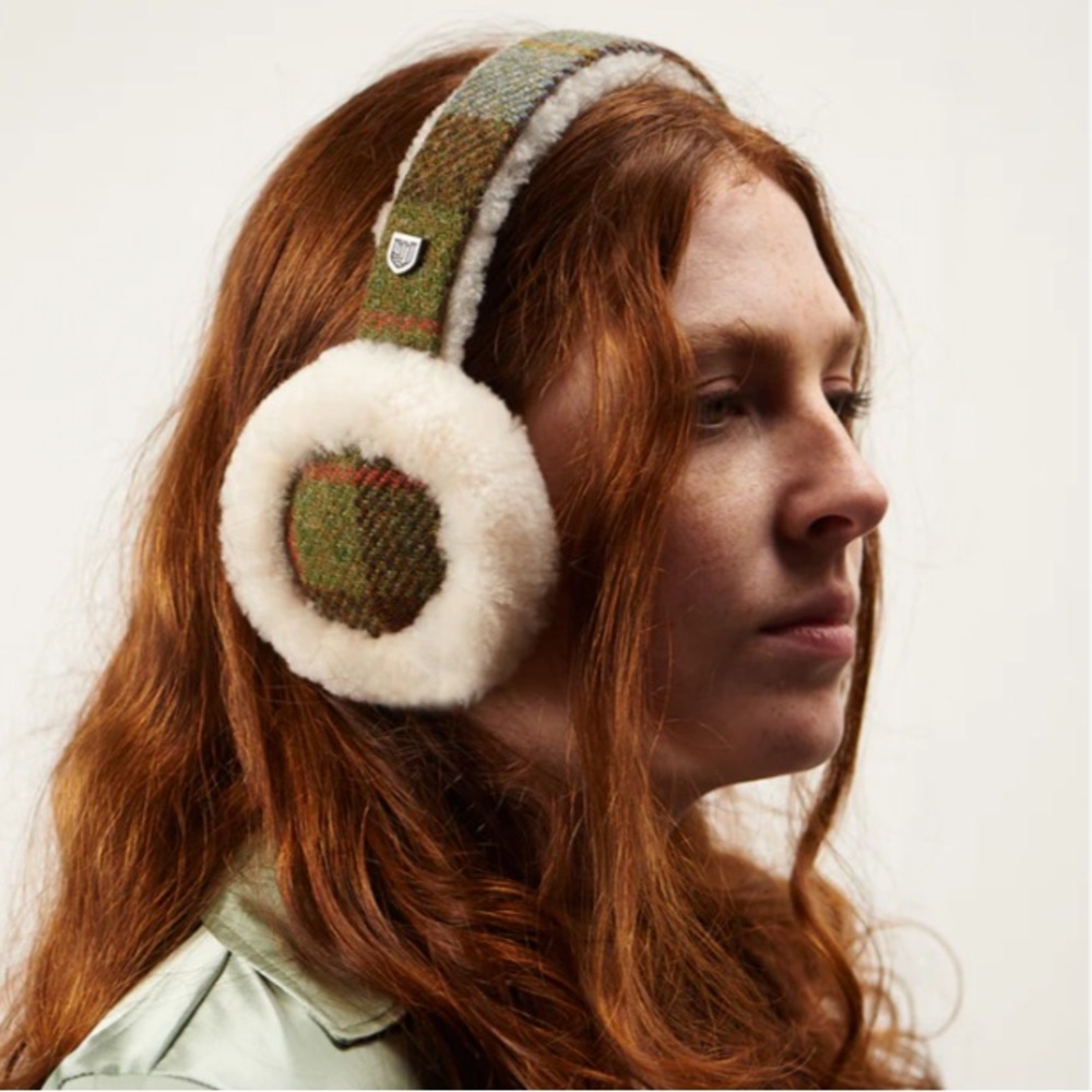Islander Ear Muffs (Harris Tweed)